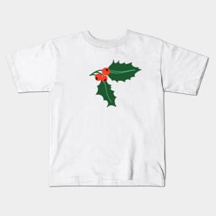 Holly berry Kids T-Shirt